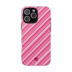 Angelina Stripes | Hot Pink - iPhone Case