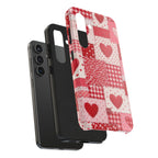 Patchwork Heart Samsung Galaxy Case