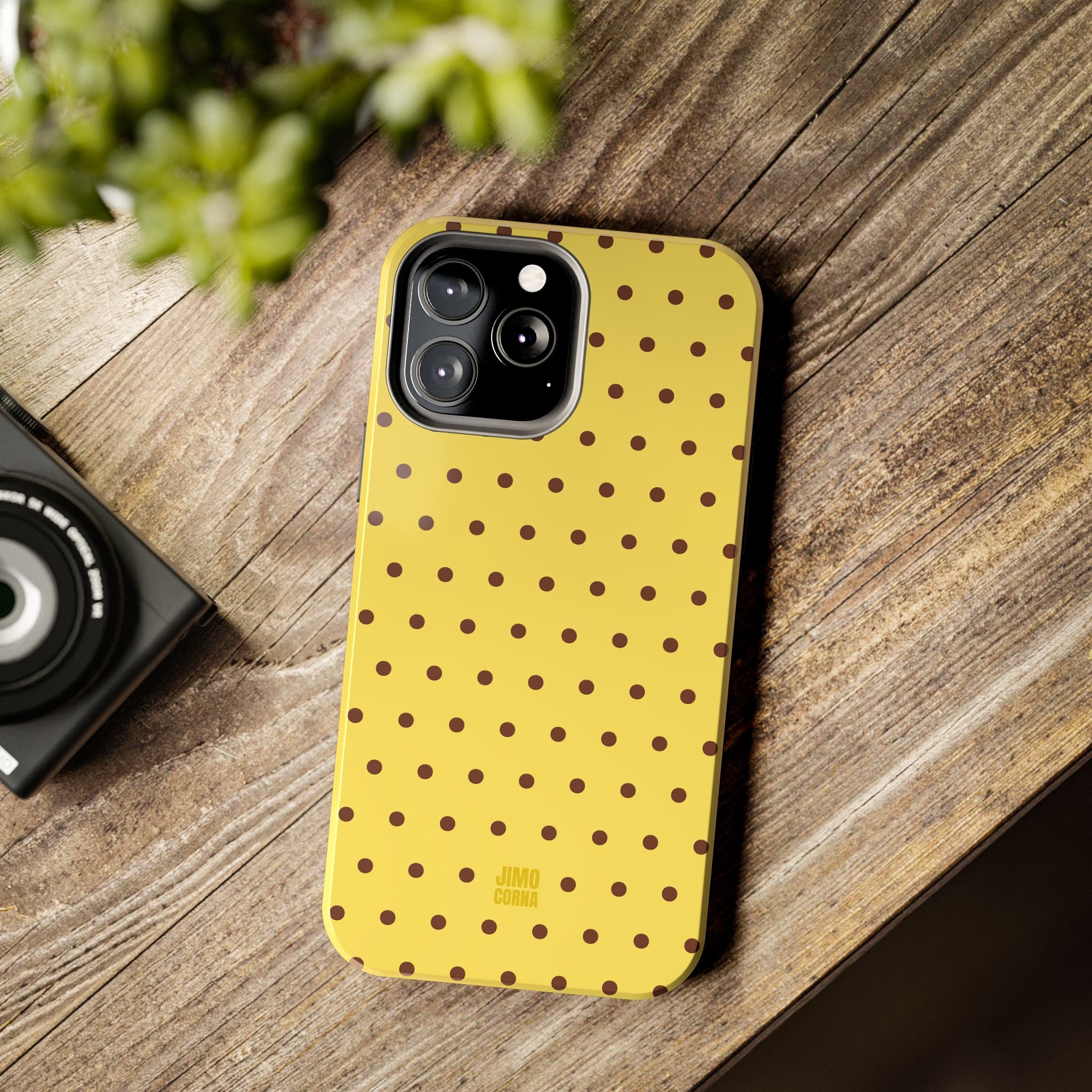 Polka Dot | Yellow and Brown