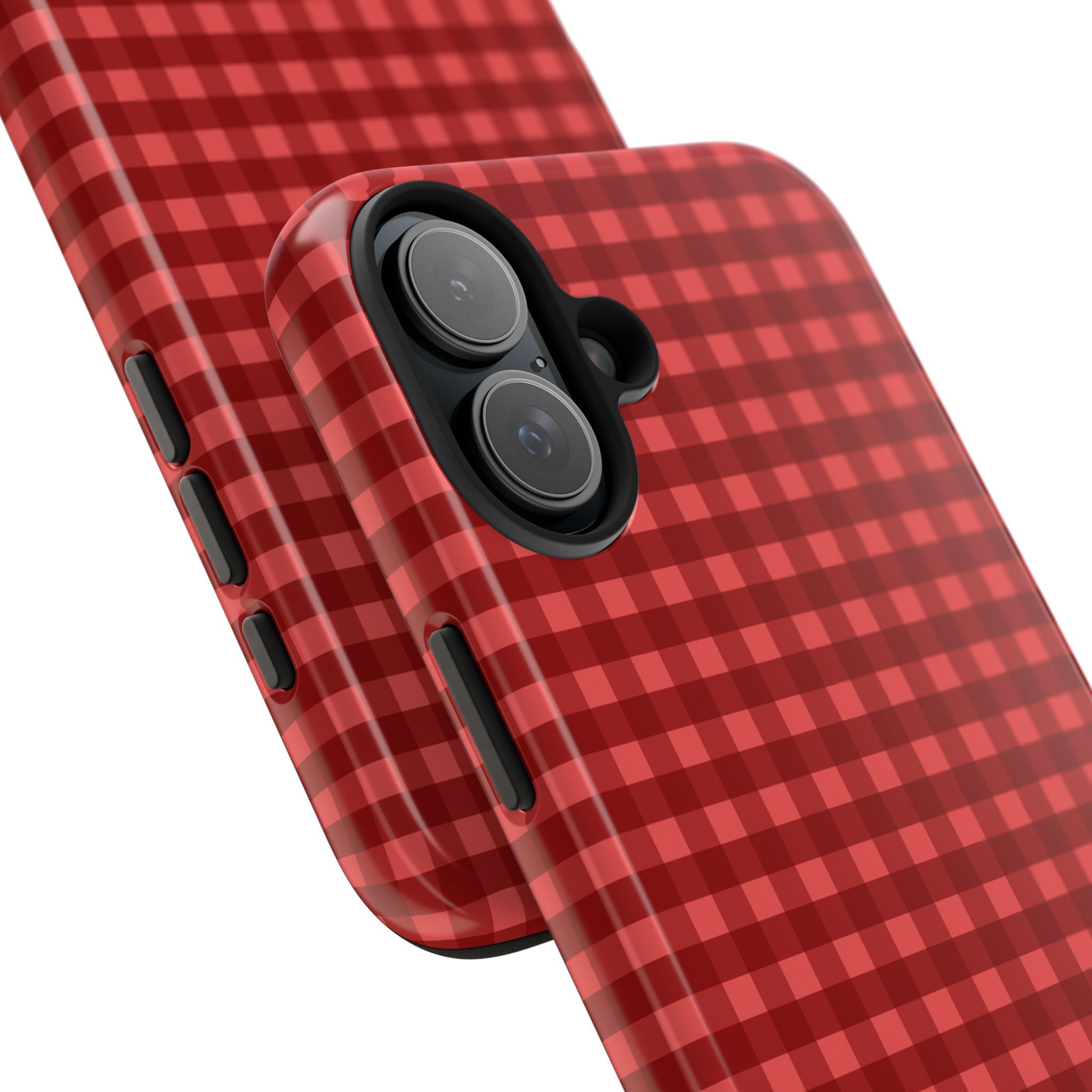 Farm Gingham iPhone Case | Red