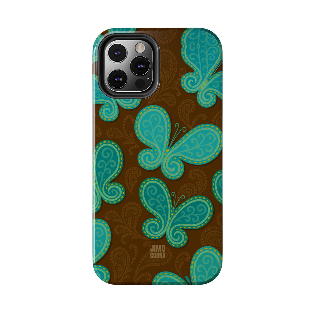 Cocoa Breeze Butterflies iPhone Case