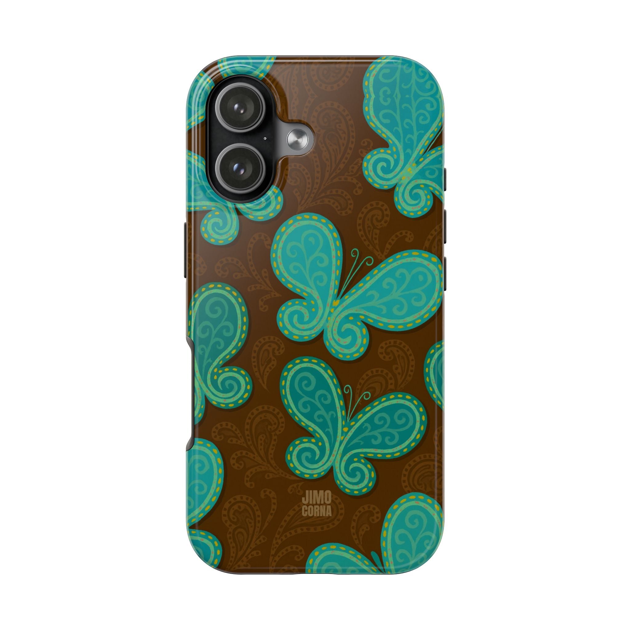 Cocoa Breeze Butterflies iPhone Case