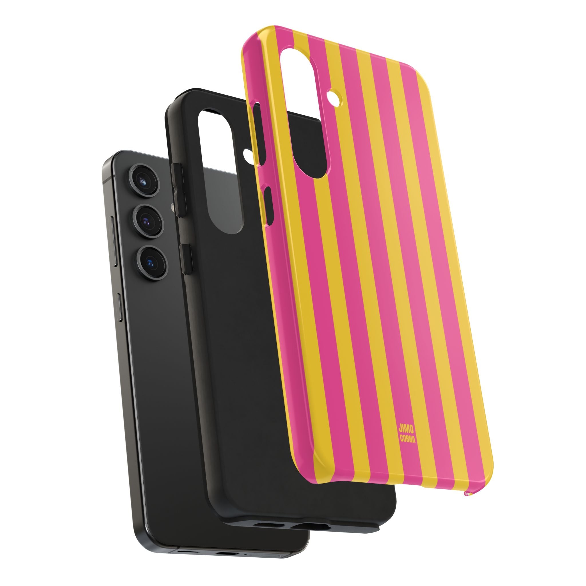 Pink and Yellow
