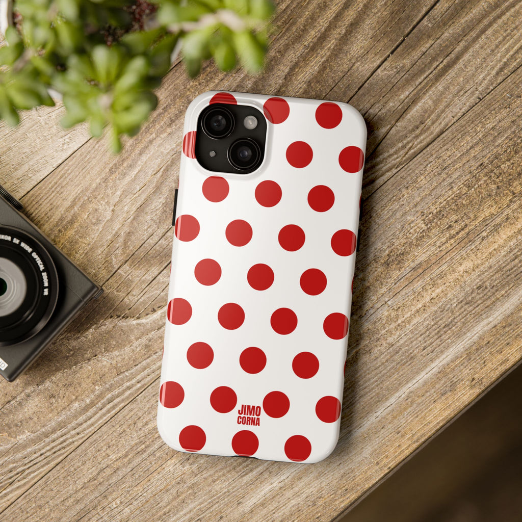 Big Polka Dot | White and Red
