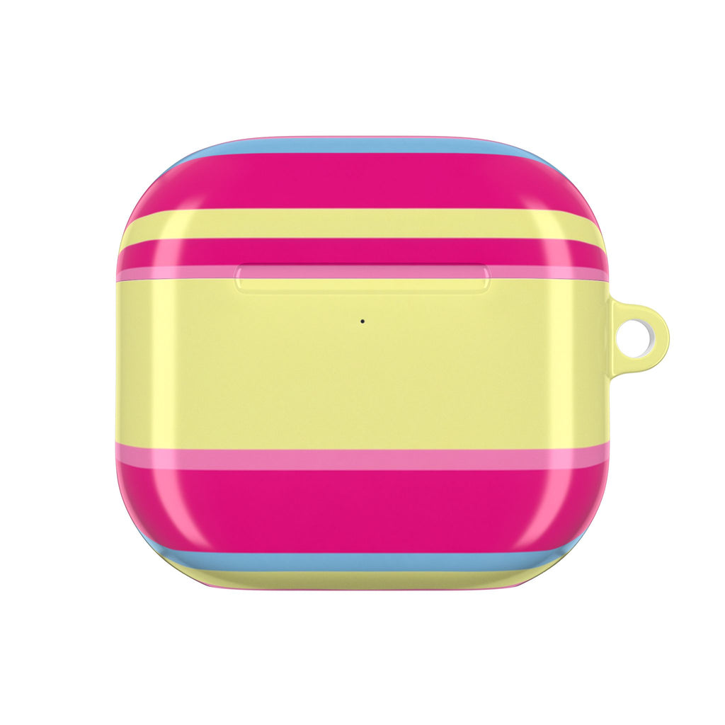 Lemonberry Stripe AirPods Case