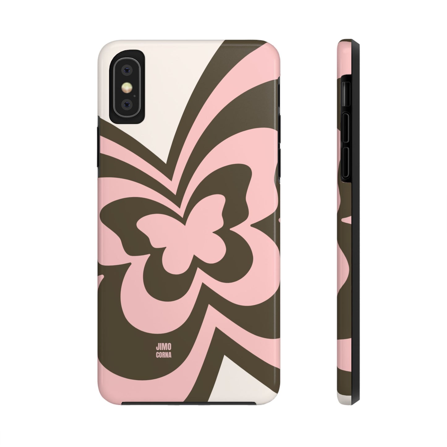 Pink Retro Butterfly