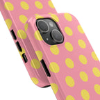 Big Polka Dot | Pink and Yellow