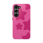 Hot Pink Bold Stars