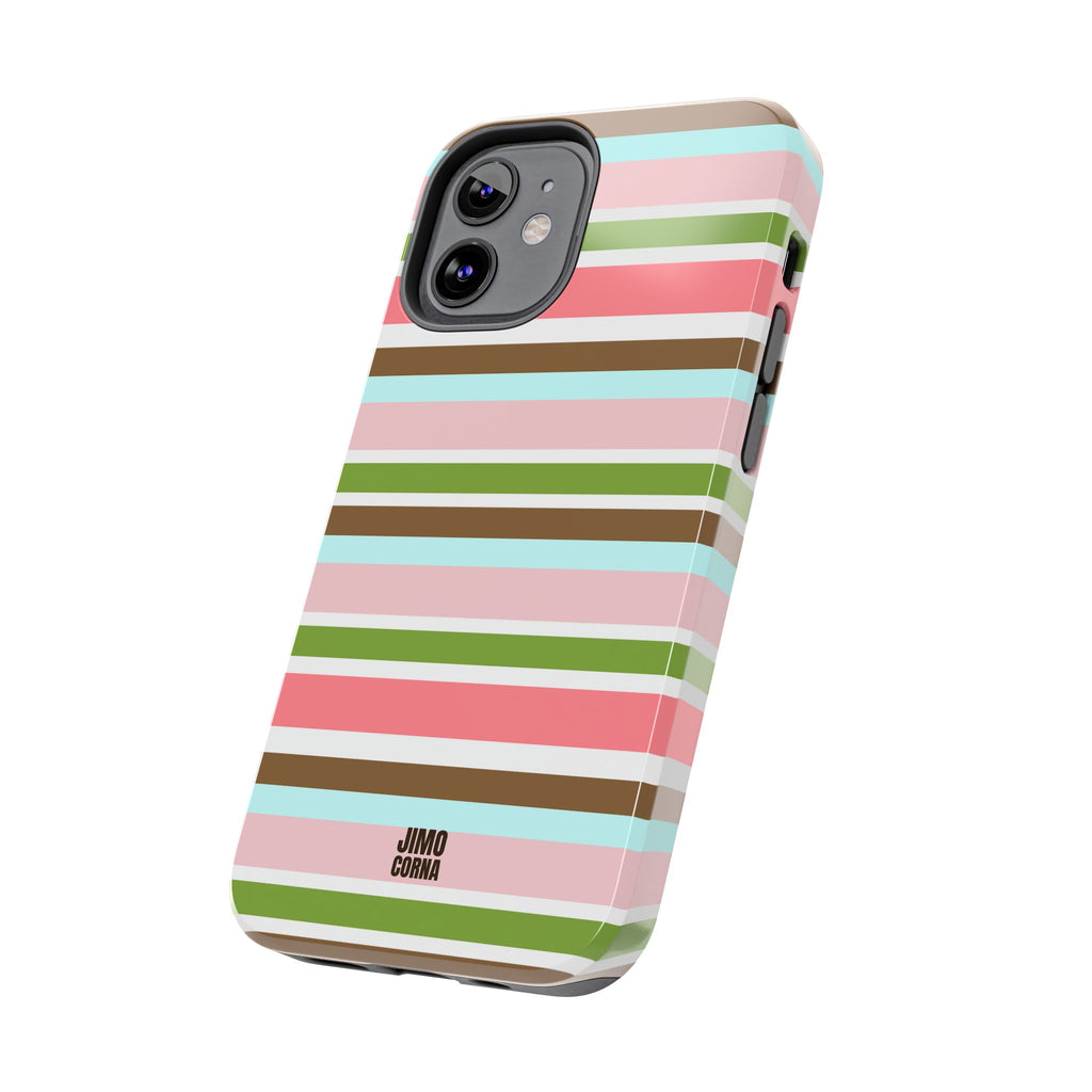 Sweet Candy Stripes iPhone Case