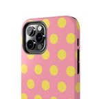 Big Polka Dot | Pink and Yellow