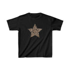 Leopard Star Baby Tee