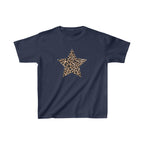 Leopard Star Baby Tee