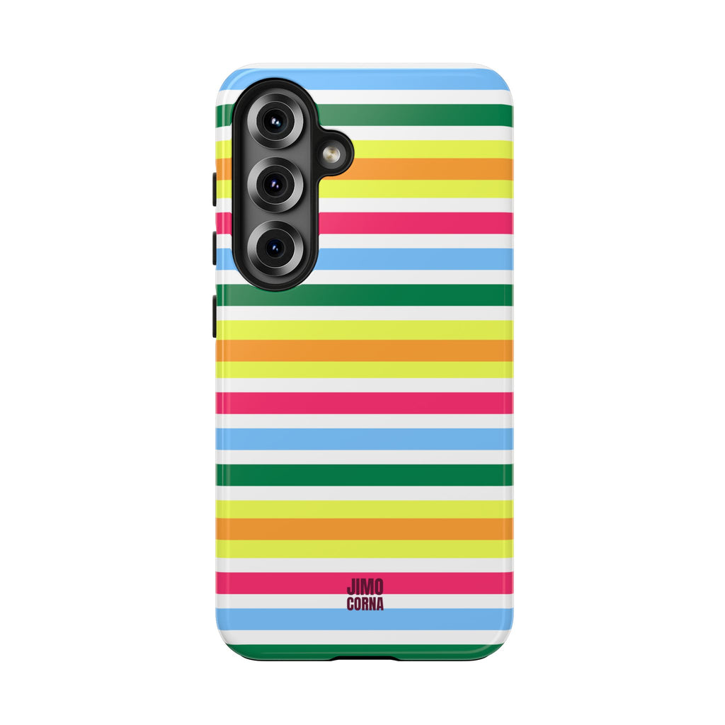 Rainbow Sorbet Stripe Samsung Galaxy Case