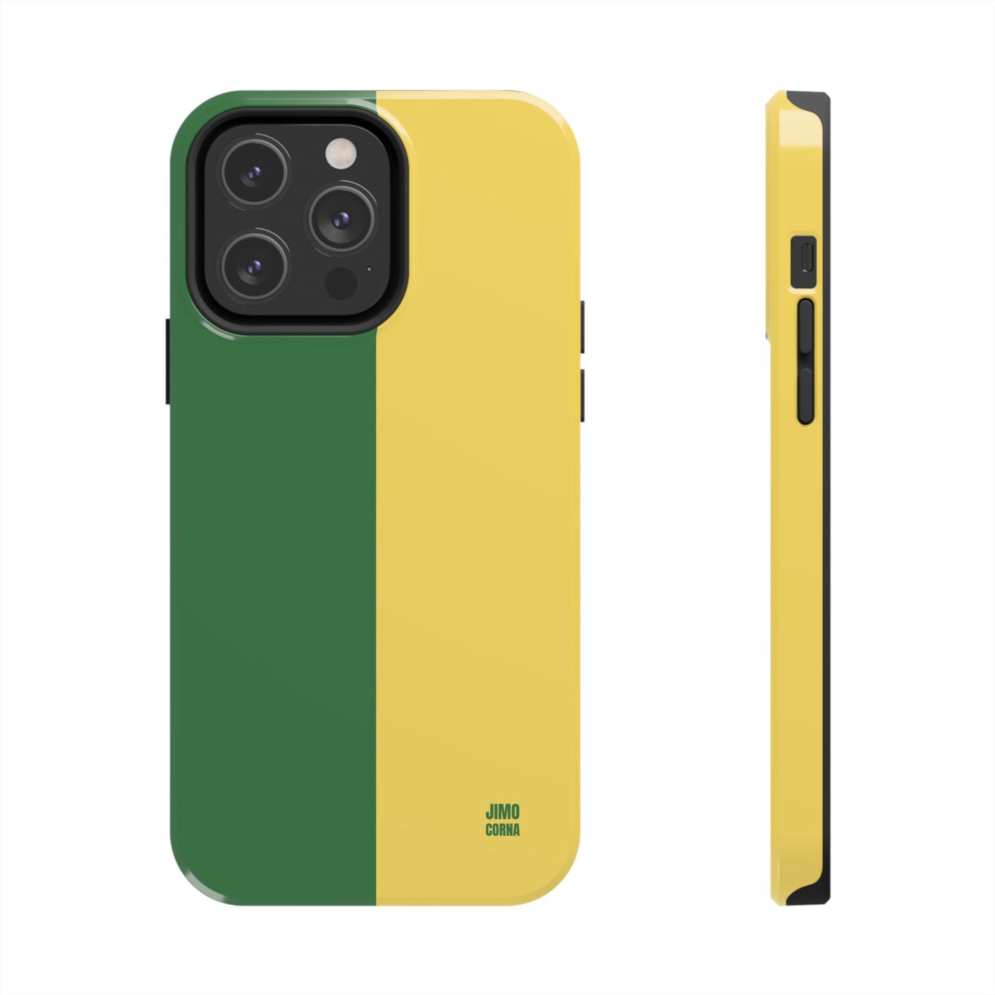 Green and Yellow Color Block