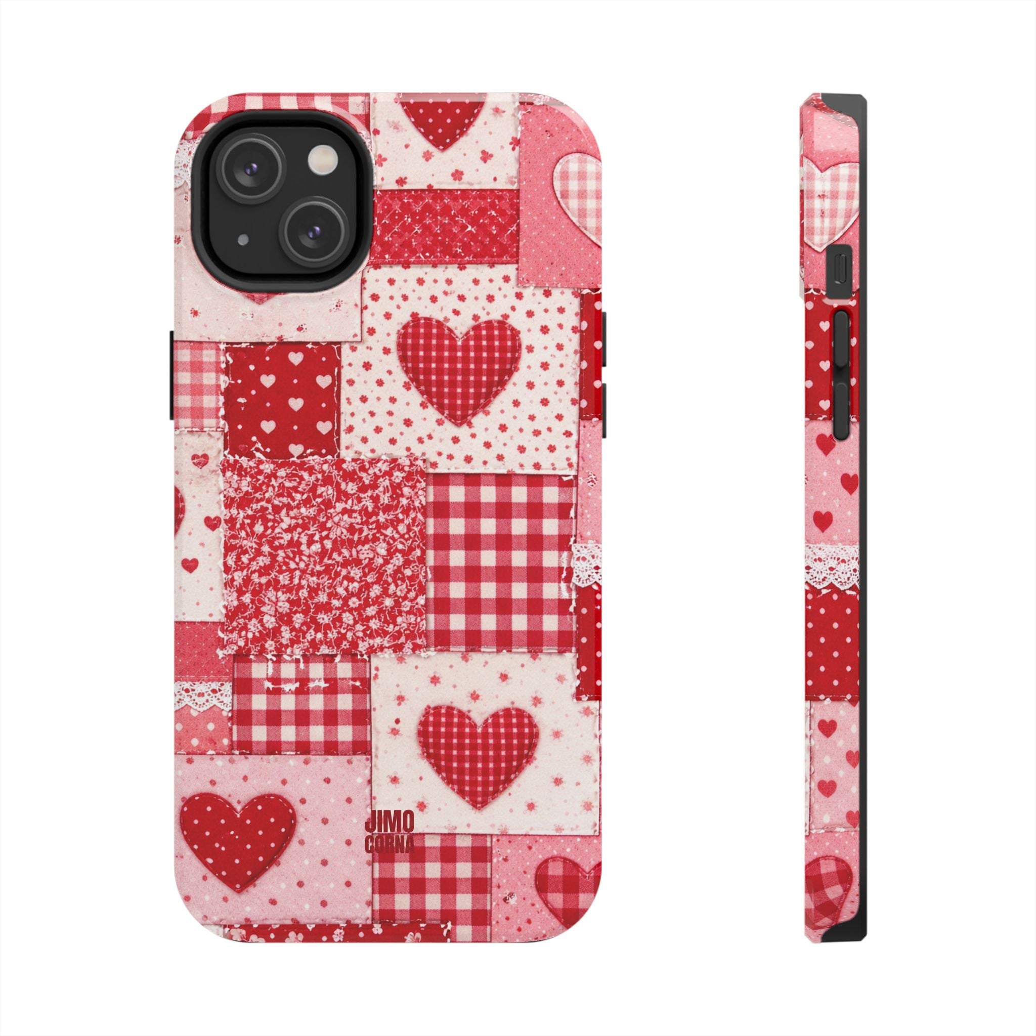 Patchwork Heart iPhone Case