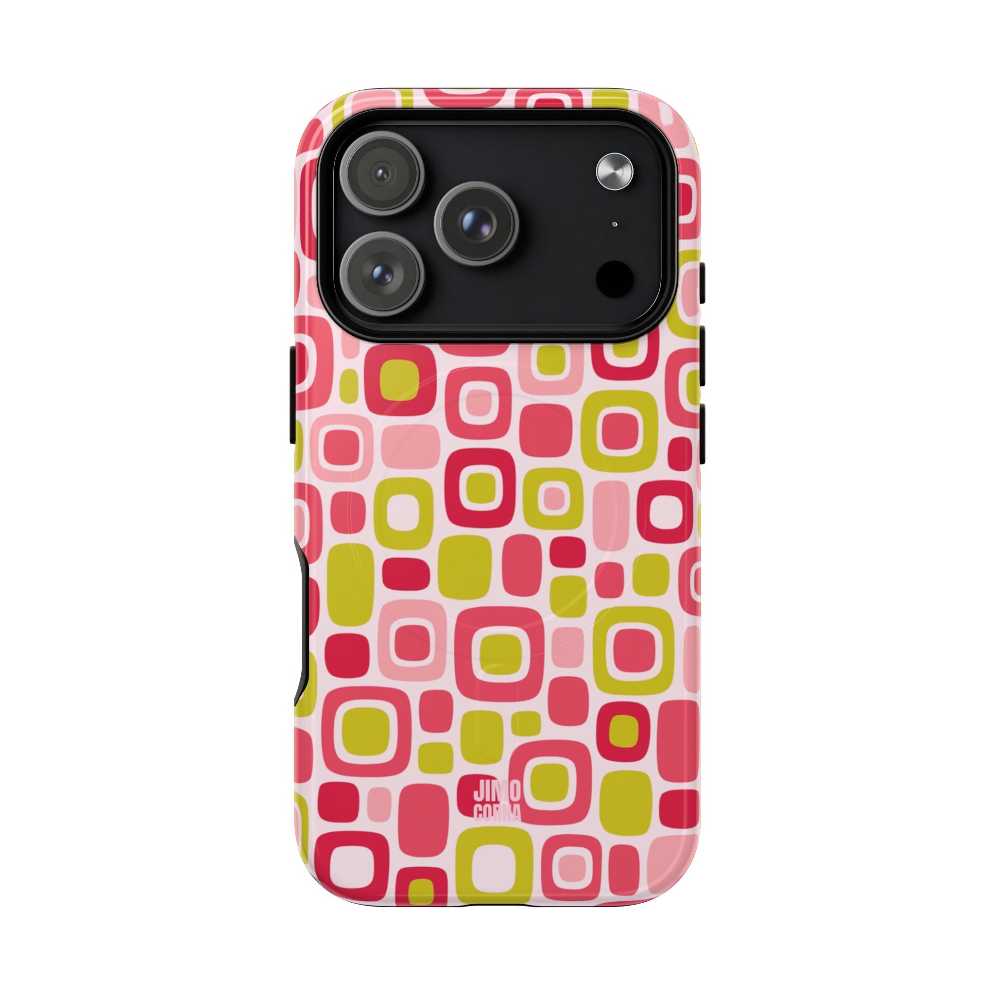 Bubble Pop Geometry MagSafe iPhone Case