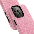 Holiday Knit | Pink MagSafe iPhone Case