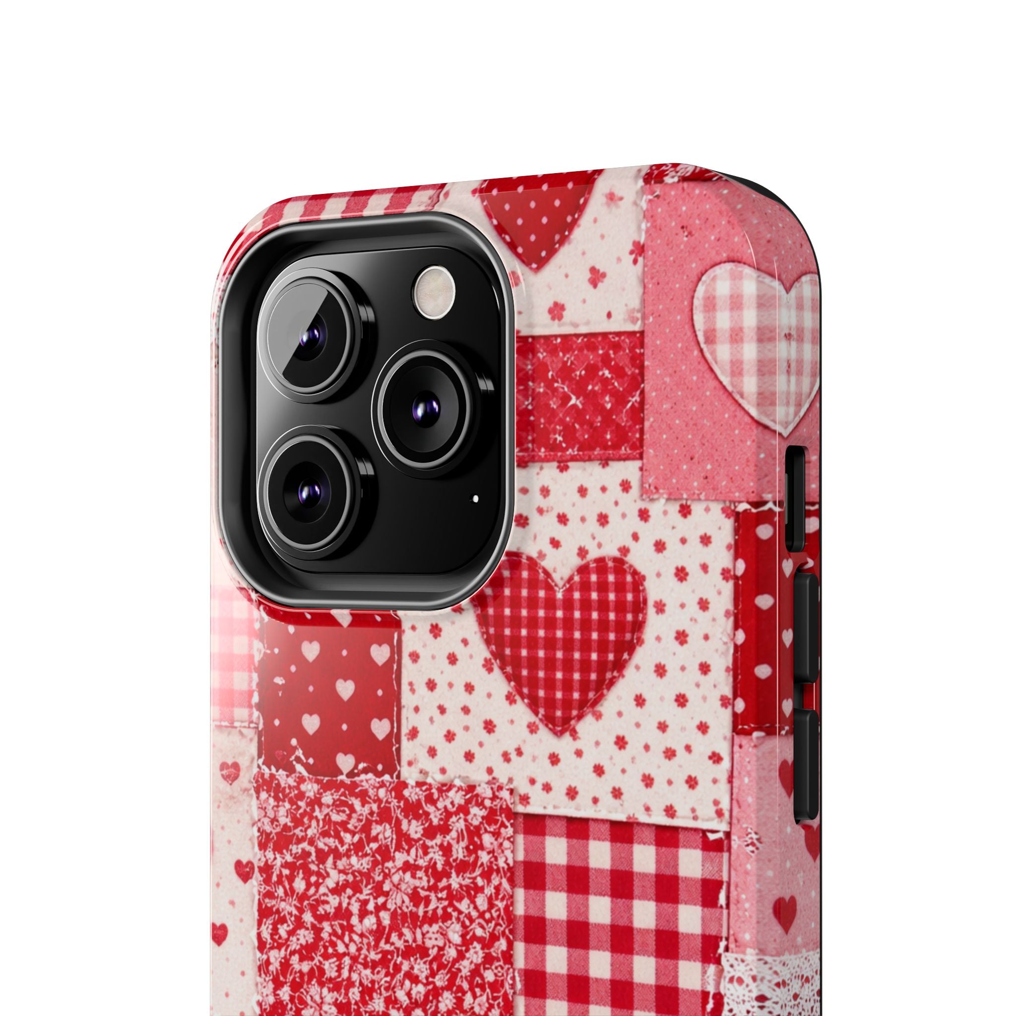 Patchwork Heart iPhone Case