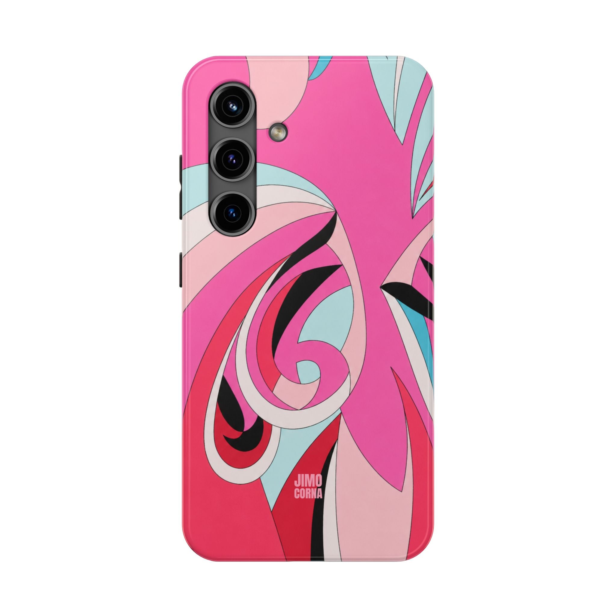 Pink Tropic Swirl Samsung Galaxy Case