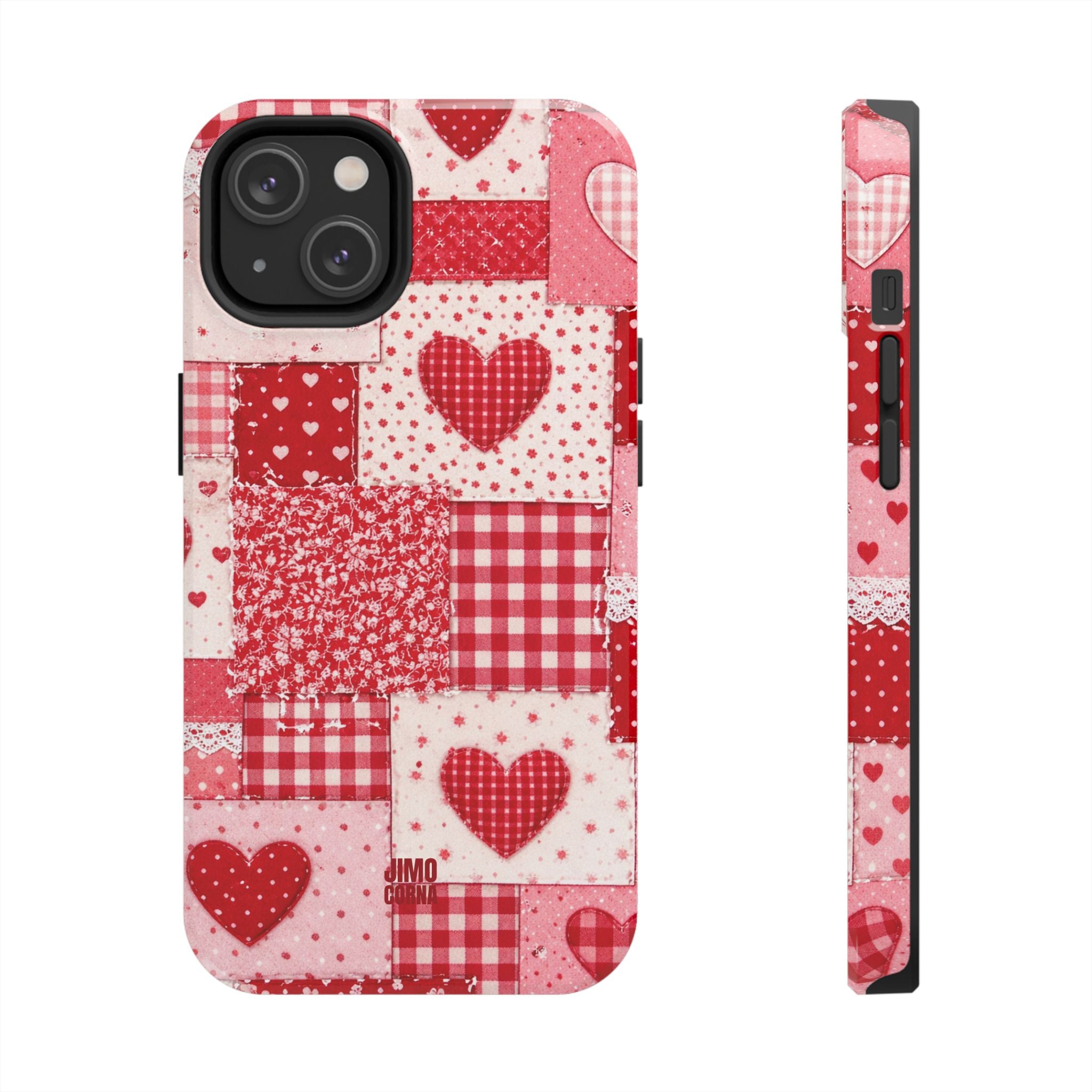 Patchwork Heart iPhone Case