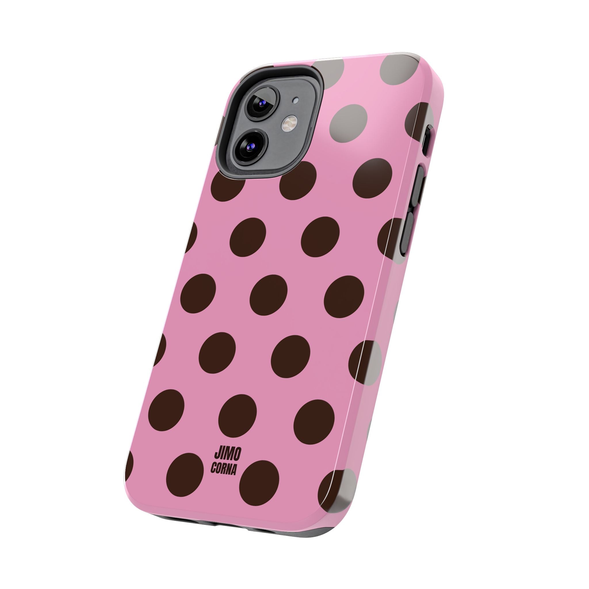 Big Polka Dot | Pink and Black
