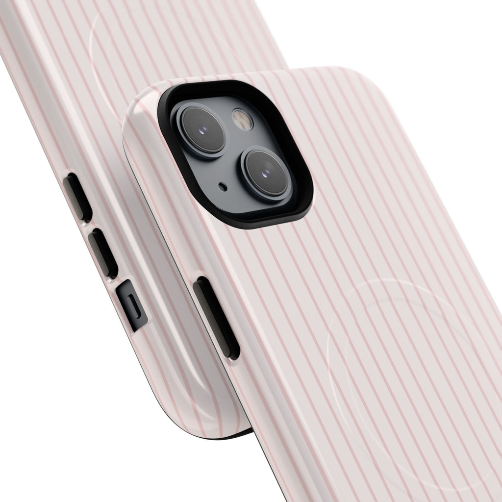Baby Pink Soft Stripes