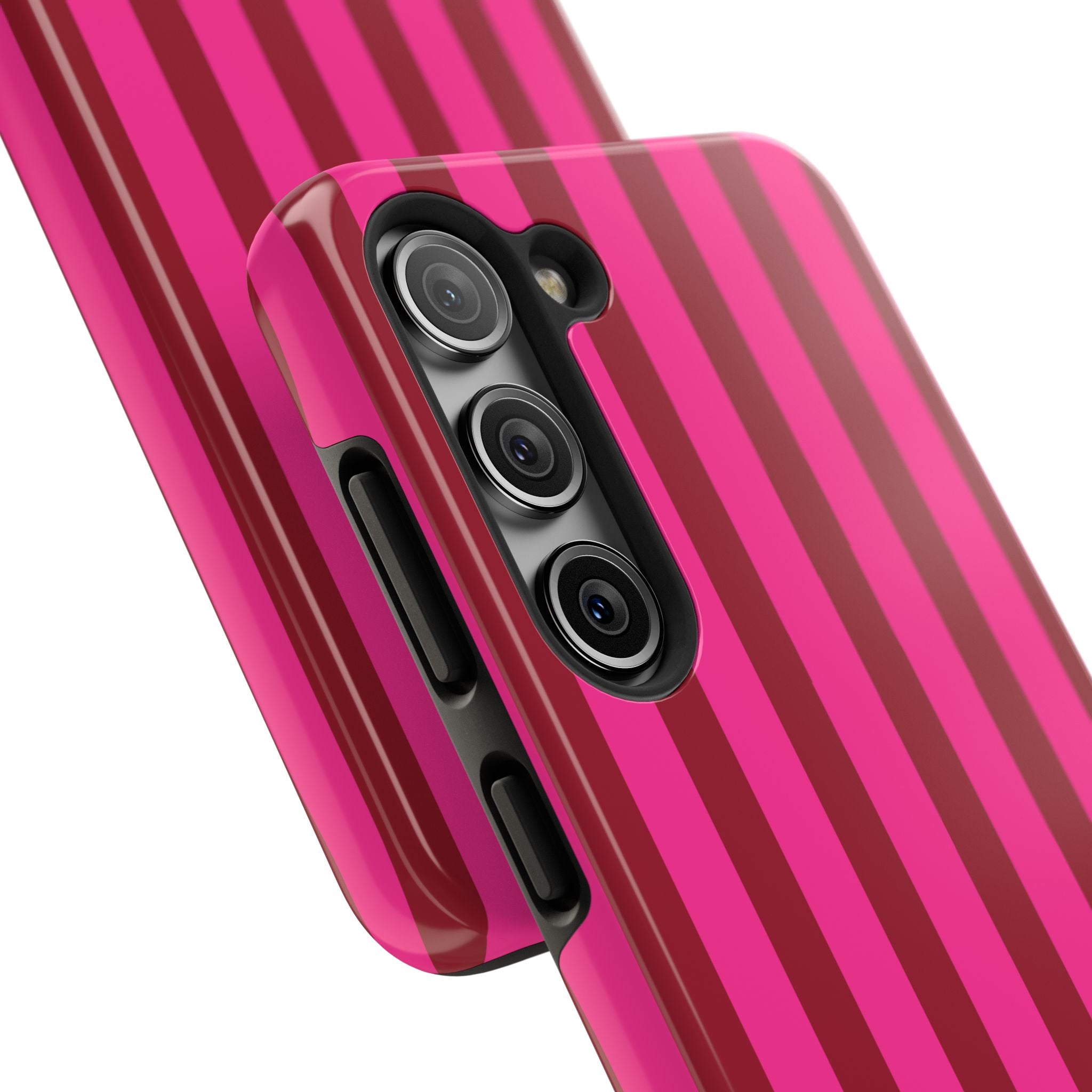 Bold Stripes Samsung Galaxy Case | Strawberry Burst