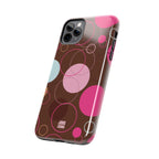 Spiral Pop iPhone Case | Brown
