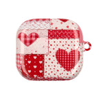 Patchwork Heart AirPods Case