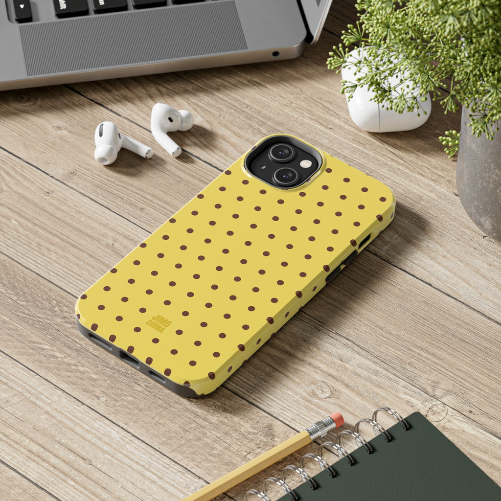Polka Dot | Yellow and Brown