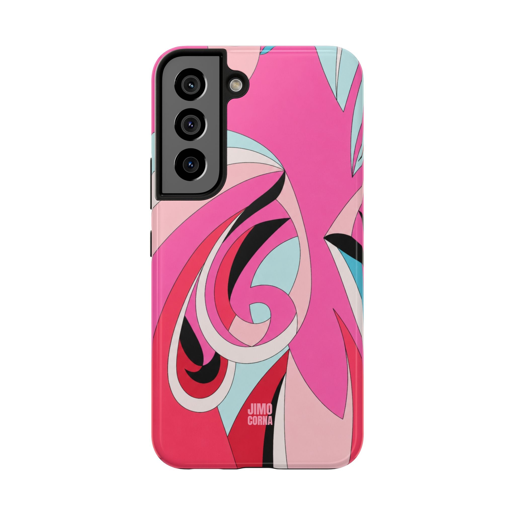 Pink Tropic Swirl Samsung Galaxy Case