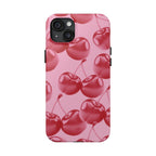 Pink Retro Cherries