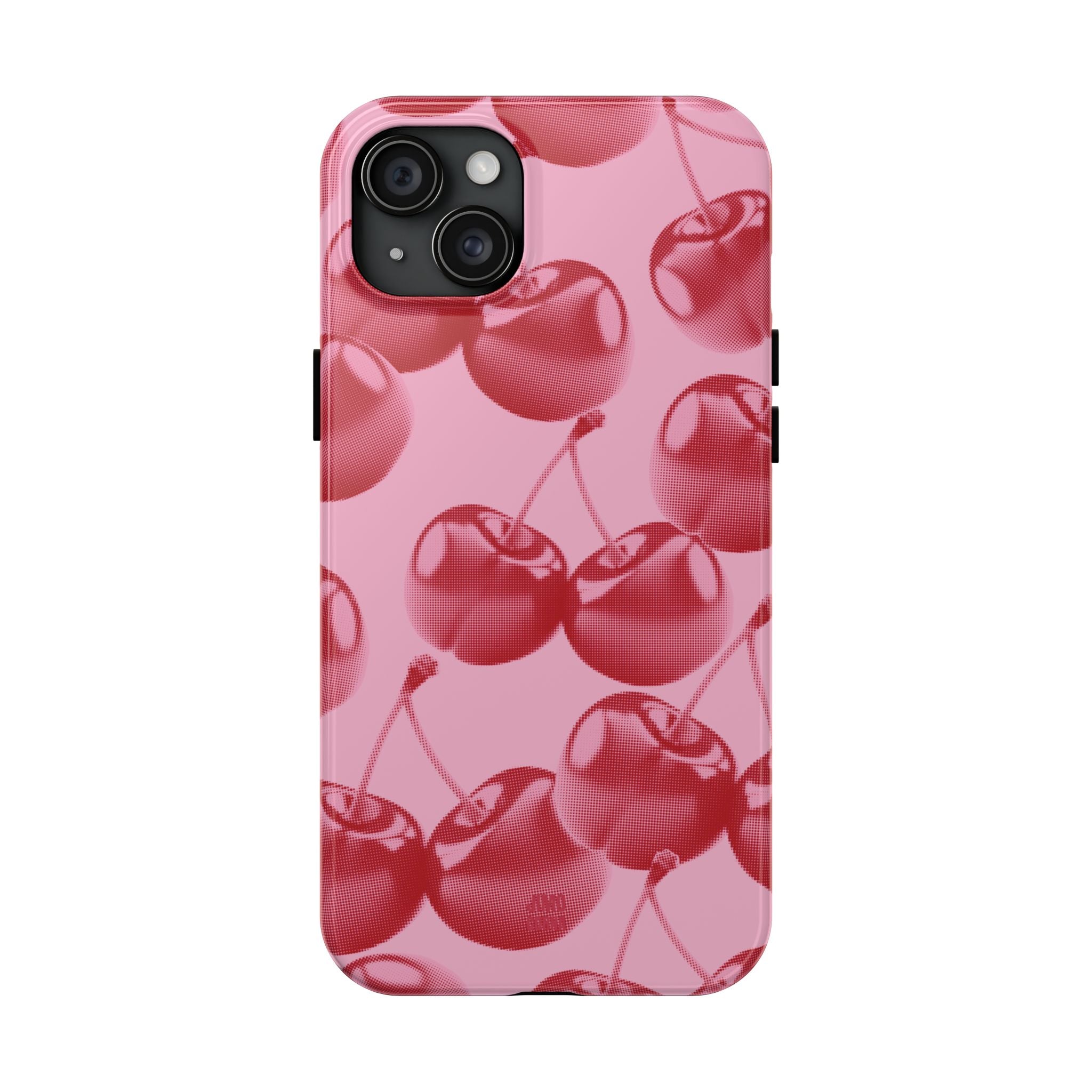 Pink Retro Cherries