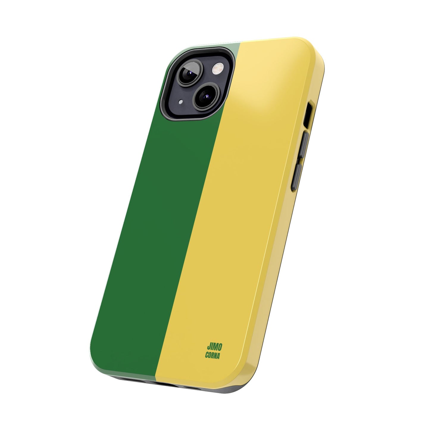 Green and Yellow Color Block