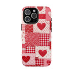 Patchwork Heart MagSafe iPhone Case