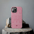 Holiday Knit | Pink iPhone Case