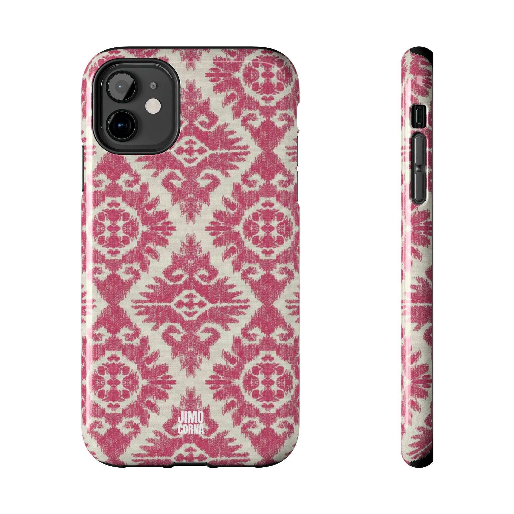Damask iPhone Case | Pink