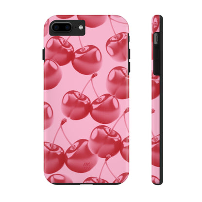 Pink Retro Cherries