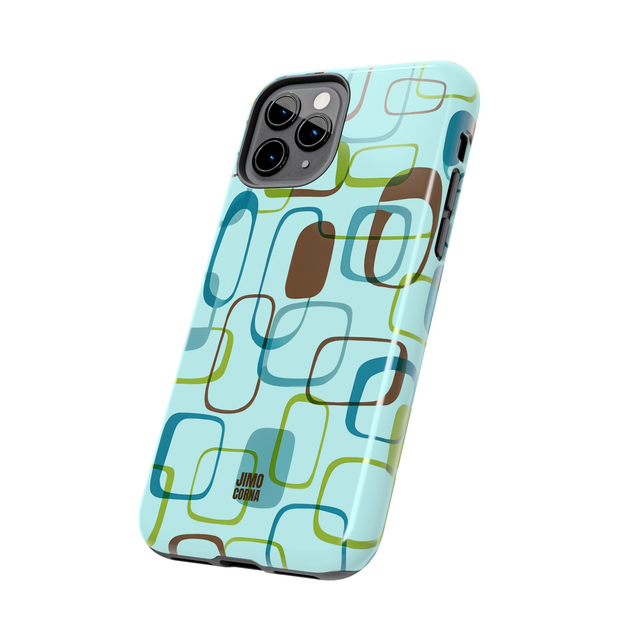Coast Blocks iPhone Case | Mint