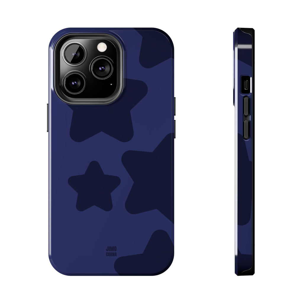 Navy Blue Bold Stars