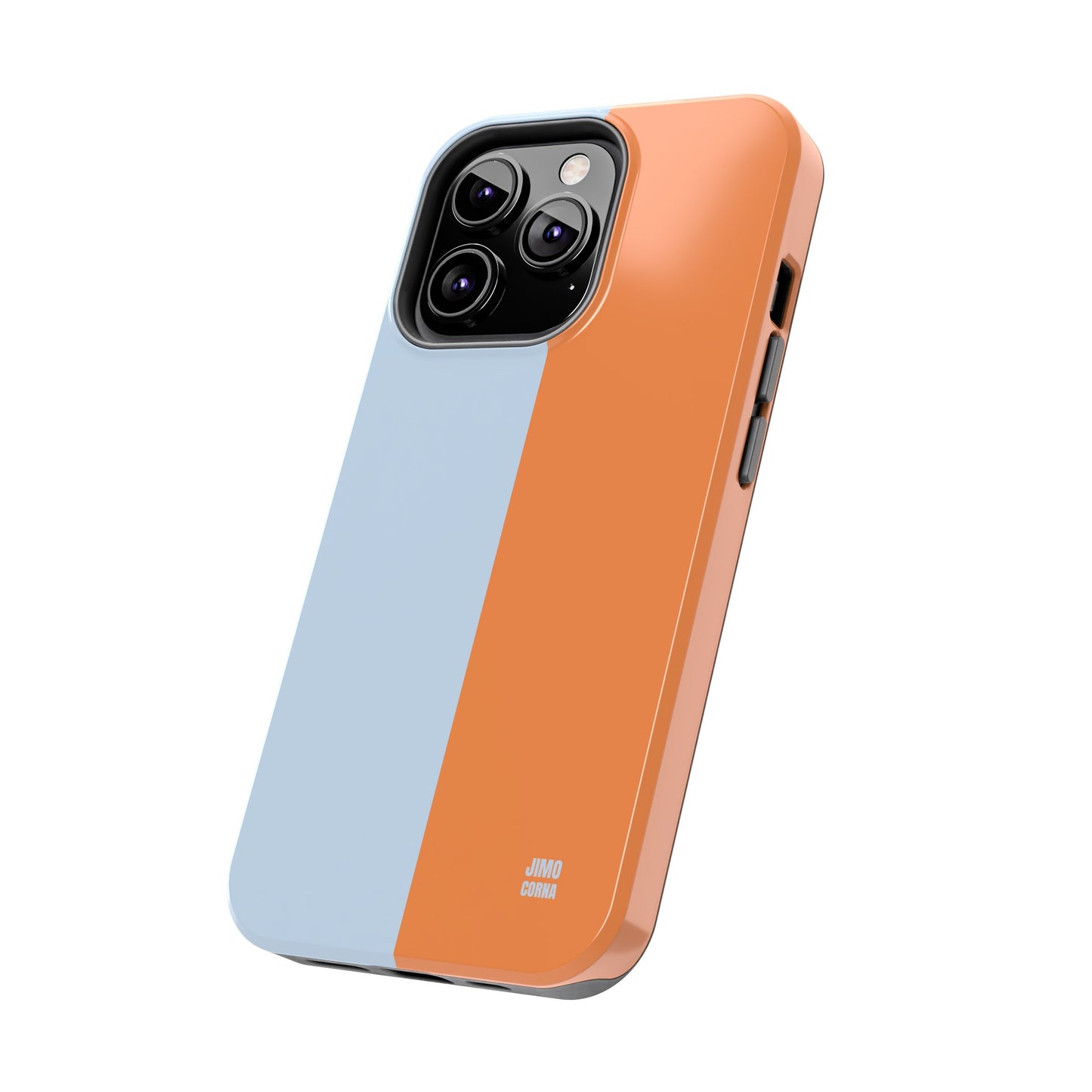 Orange and Blue Color Block