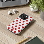 Big Polka Dot | White and Red