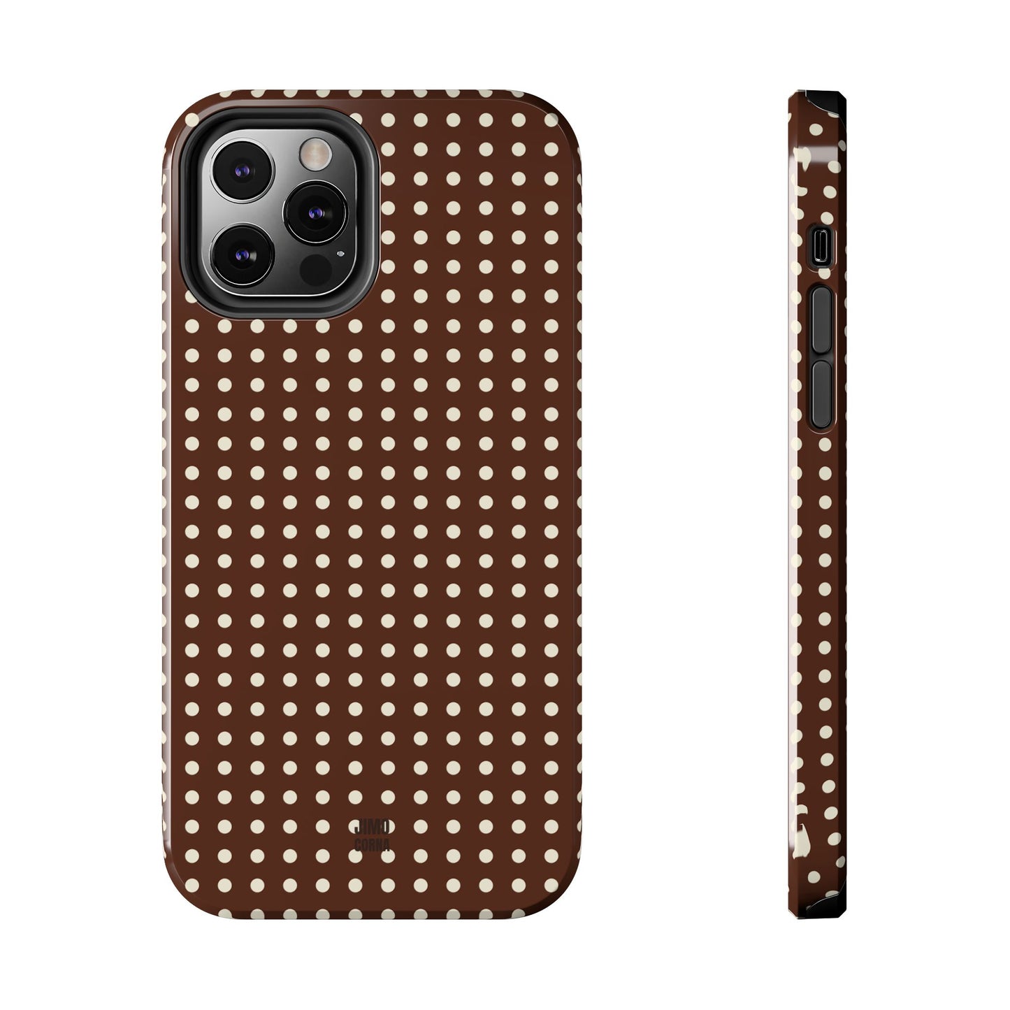 Brown Polka Dot