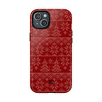 Holiday Knit | Red MagSafe iPhone Case