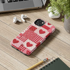 Patchwork Heart iPhone Case