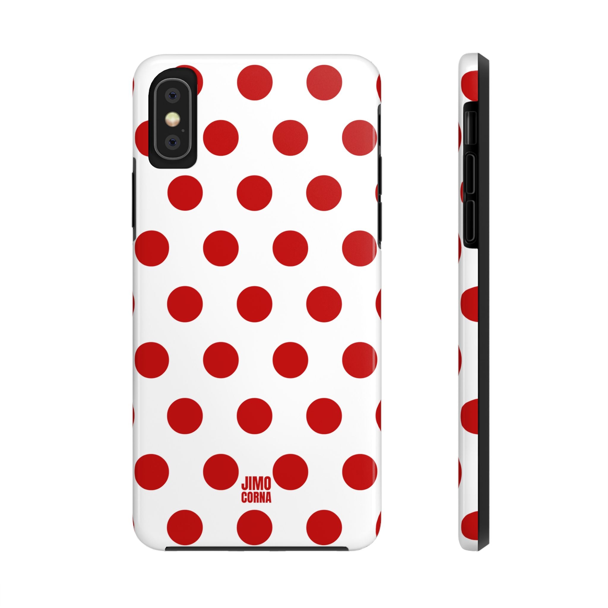 Big Polka Dot | White and Red