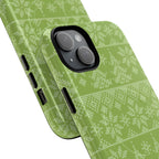 Holiday Knit | Green MagSafe iPhone Case