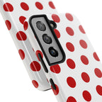 Big Polka Dot | White and Red
