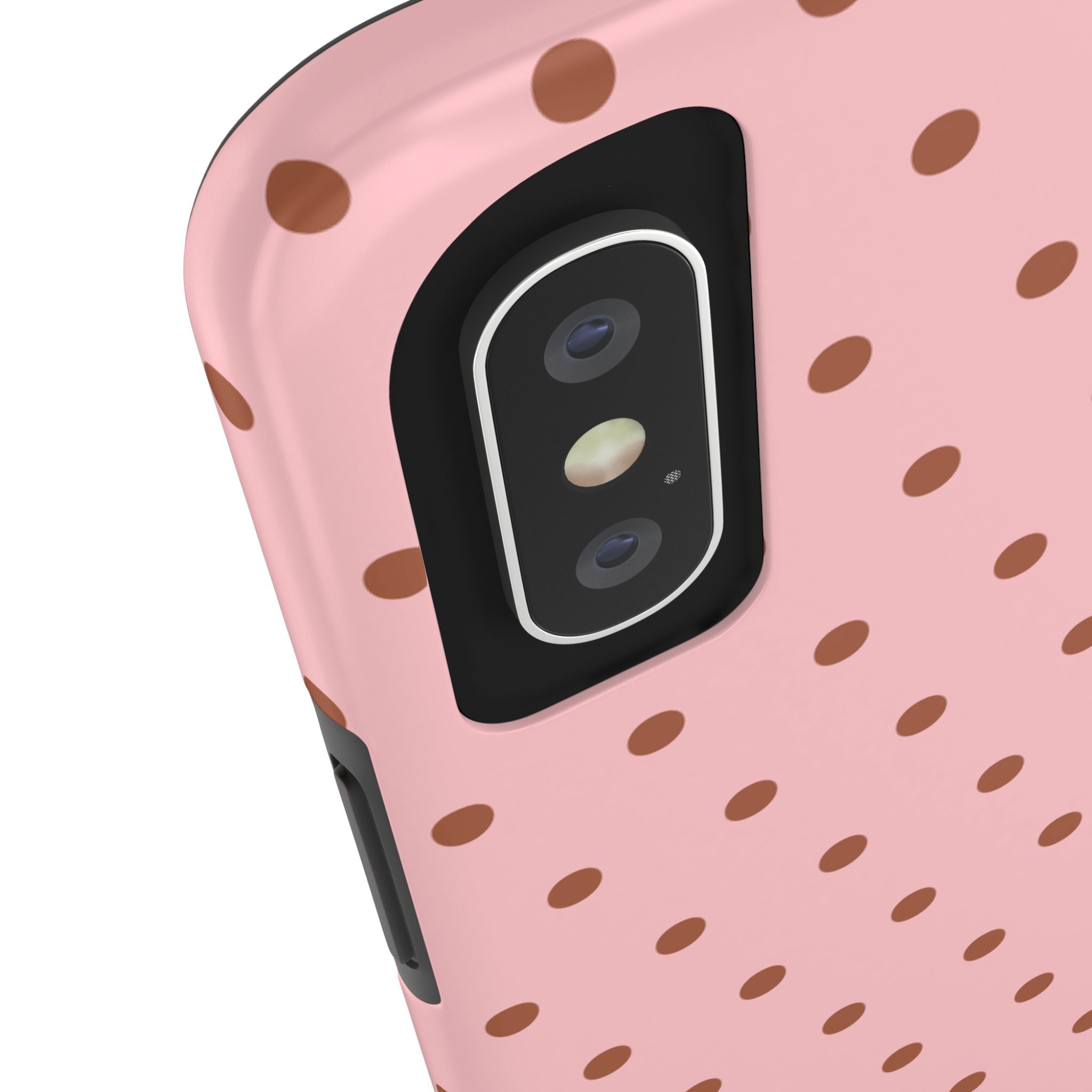Polka Dot | Pink and Brown