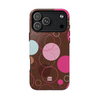 Spiral Pop MagSafe iPhone Case | Brown
